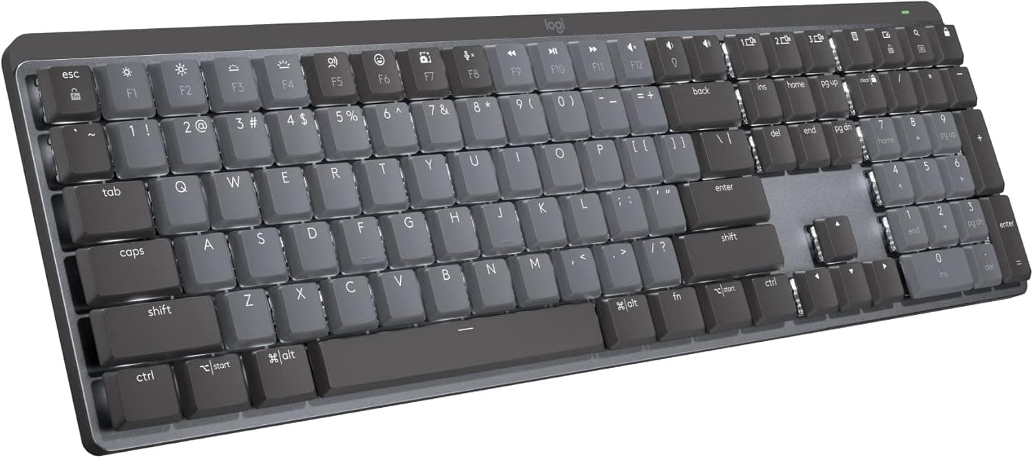 Logitech MX Mechanical Keyboard with number pad